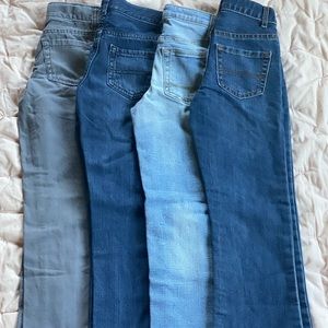 Lot of boys jeans size  7